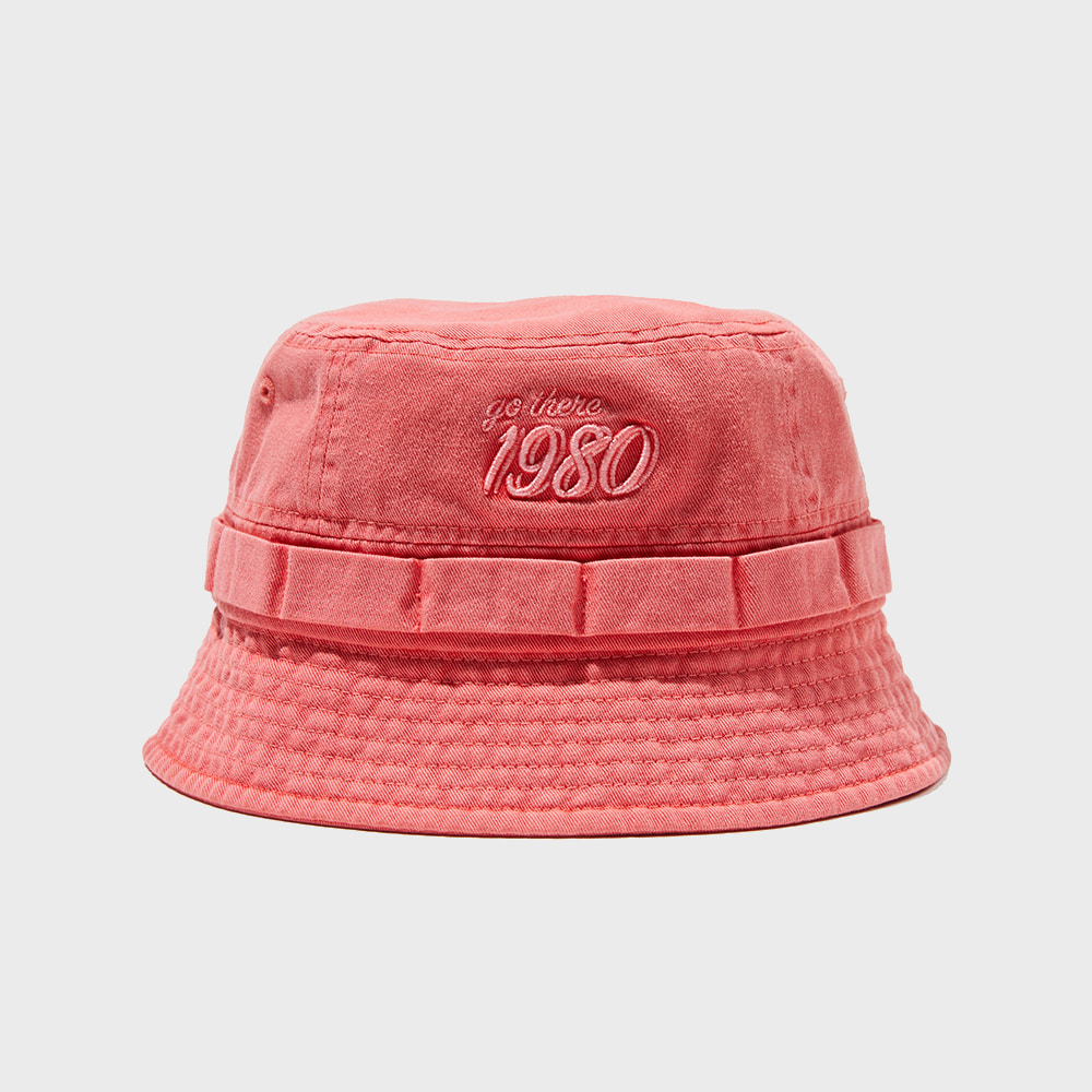 STYLE go there BUCKET HAT PINK