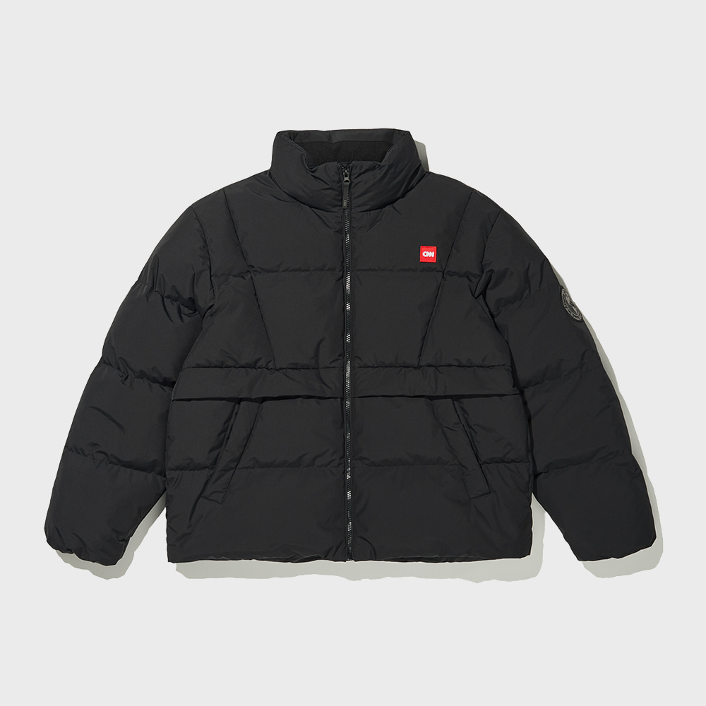 [ONLINE EXCLUSIVE] STYLE BASIC PUFFER DOWN JACKET BLACK