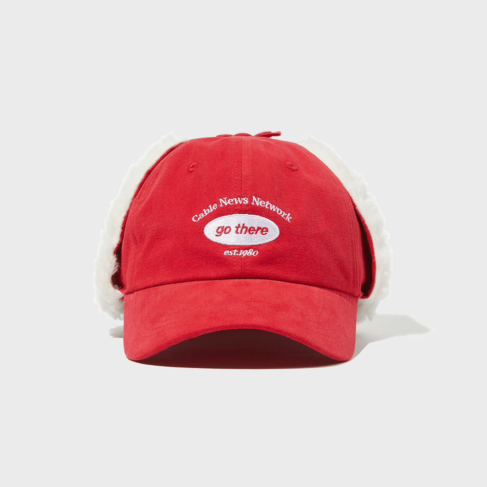 STYLE EMBROIDERY TROOPER HAT RED