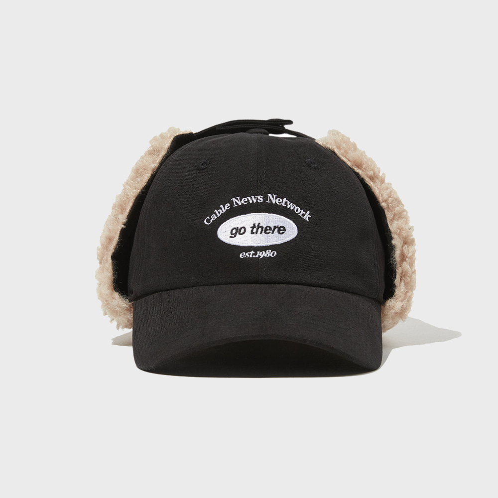 STYLE EMBROIDERY TROOPER HAT BLACK
