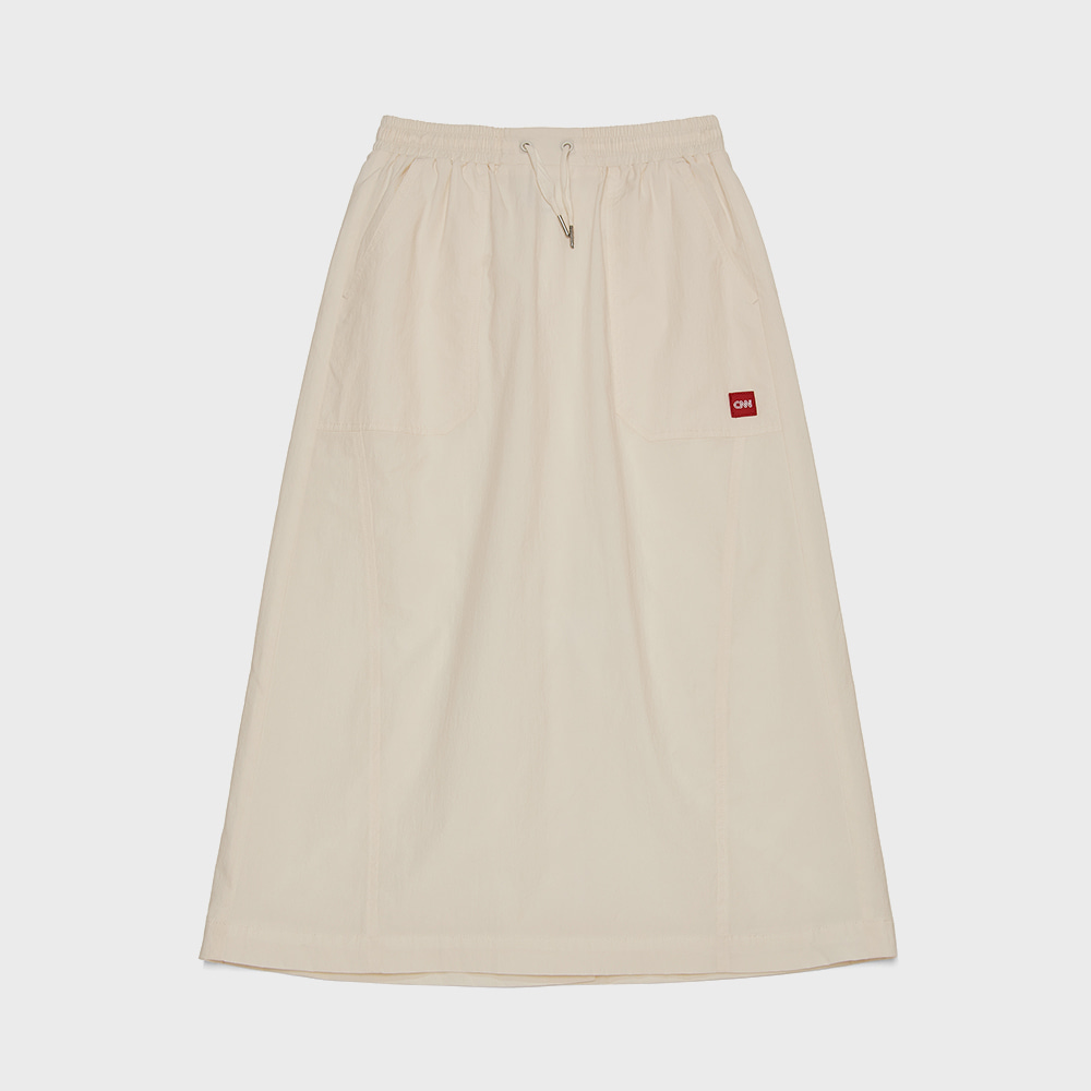 STYLE WOMAN WOVEN SKIRT IVORY