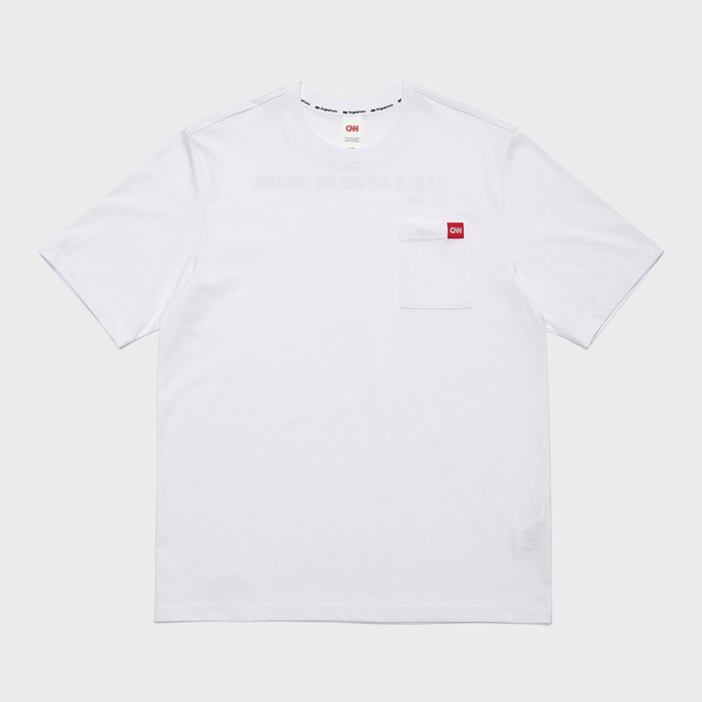 [ONLINE EXCLUSIVE] STYLE POCKET T-SHIRT WHITE