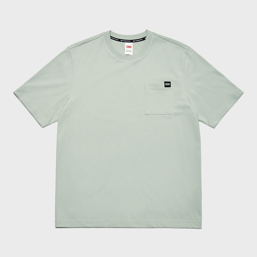 [ONLINE EXCLUSIVE] STYLE POCKET T-SHIRT GREY MINT
