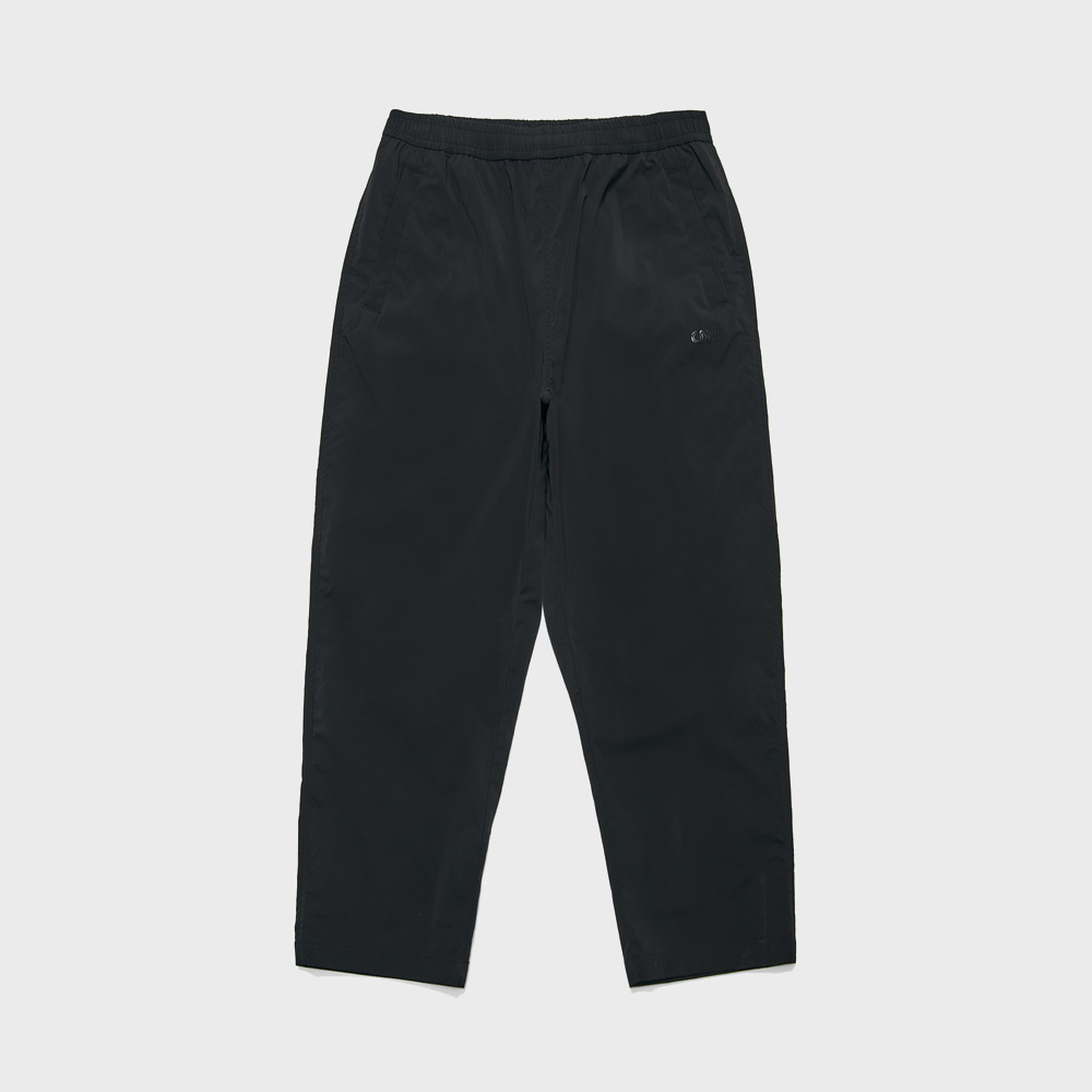 TRAVEL RELAX WIDE PANTS BLACK