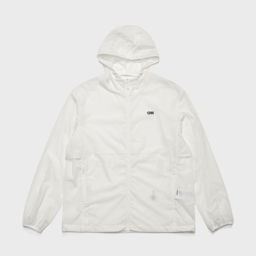 TRAVEL C-ONE PACKABLE JACKET WHITE